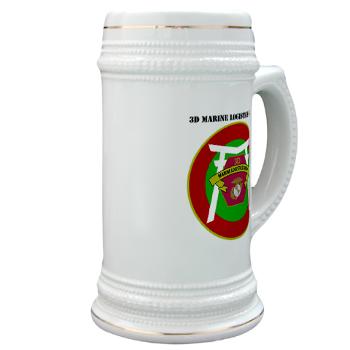 3MLG - M01 - 03 - 3rd Marine Logistics Group with Text - Stein
